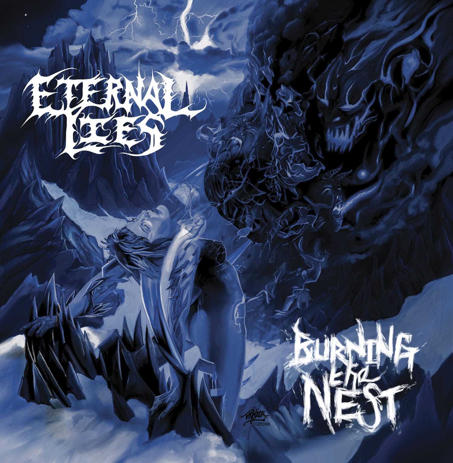 ETERNAL LIES (SE) - Burning The Nest CD