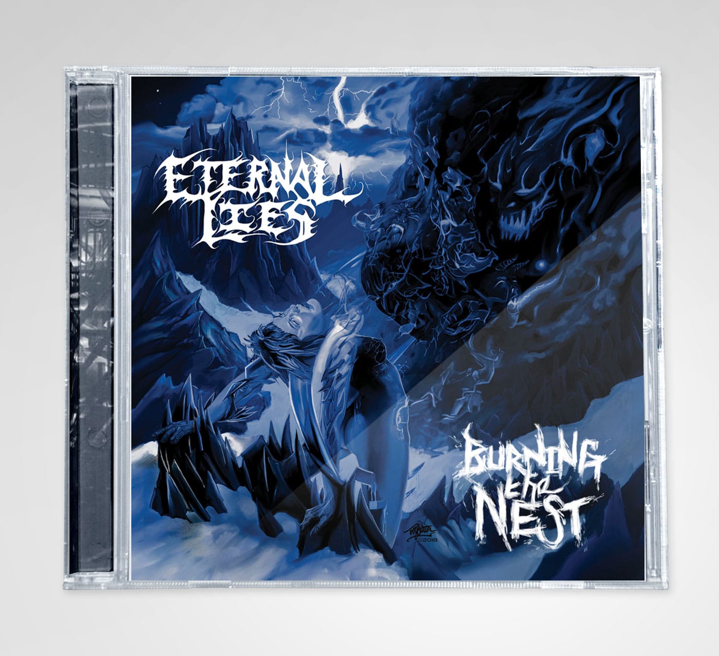ETERNAL LIES (SE) - Burning The Nest CD - Image 2