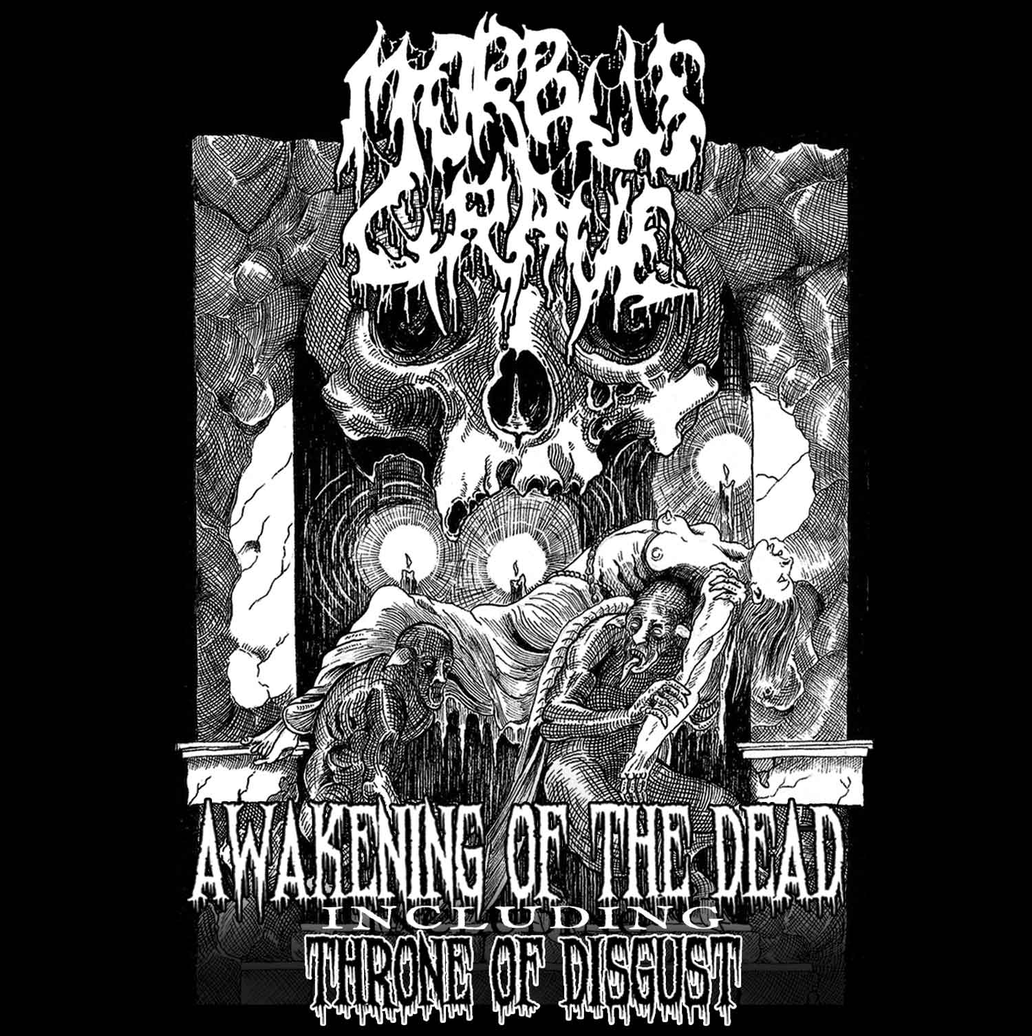MORBUS GRAVE (IT) - Awakening of the Dead + Throne of Disgust CD