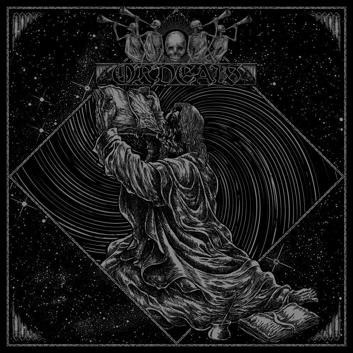 ORDEALS (USA) - Choose Death 7" (BLACK vinyl)