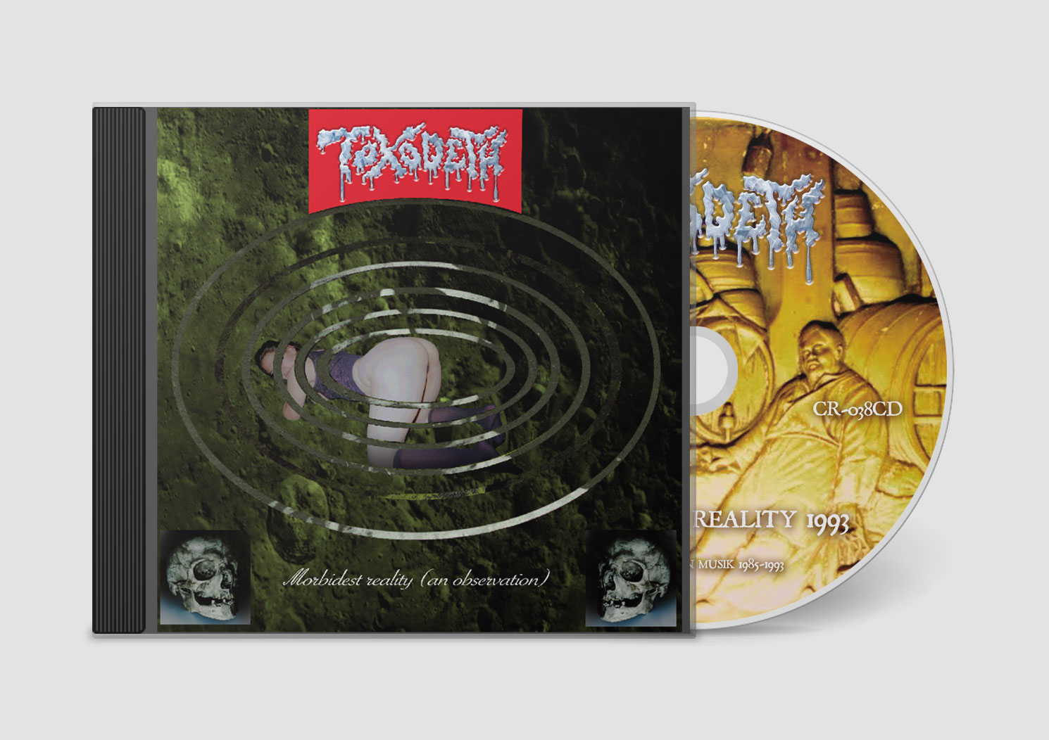 TOXODETH (MEX) - Morbidest Reality (An Observation) CD (Repress) - Image 2