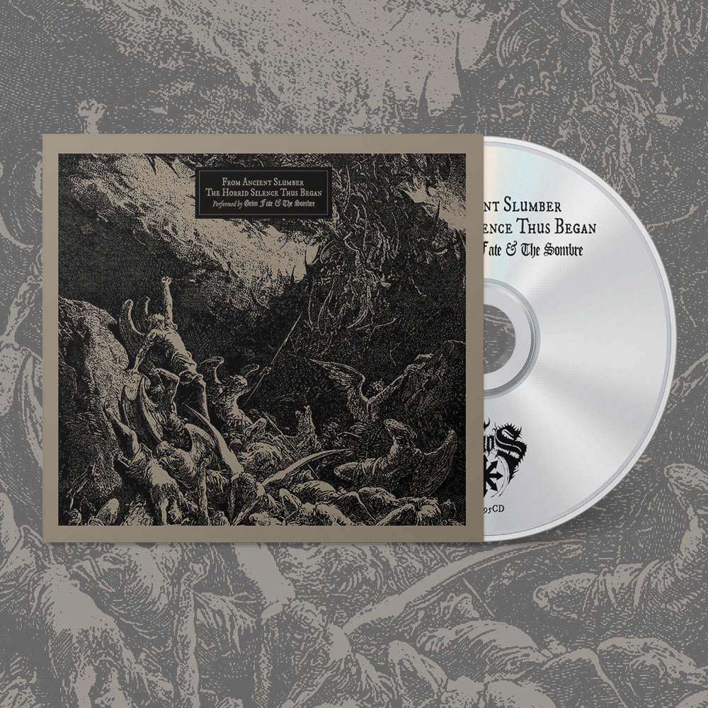 GRIM FATE (NED) / THE SOMBRE (NED) - From Ancient Slumber / The Horrid Silence Thus Began CD - Image 2