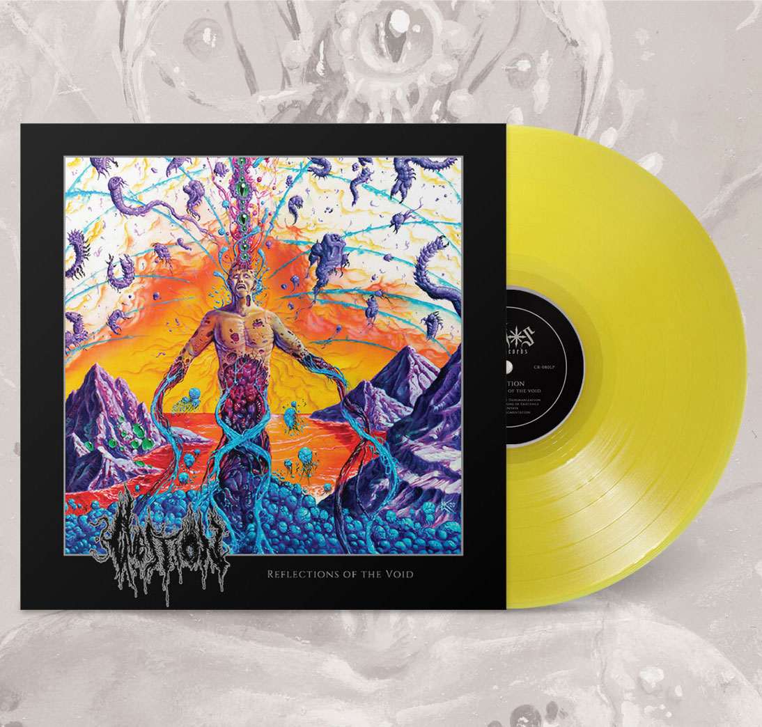 QUESTION (MEX) - Reflections of the Void 12" LP (TRANSPARENT YELLOW vinyl)