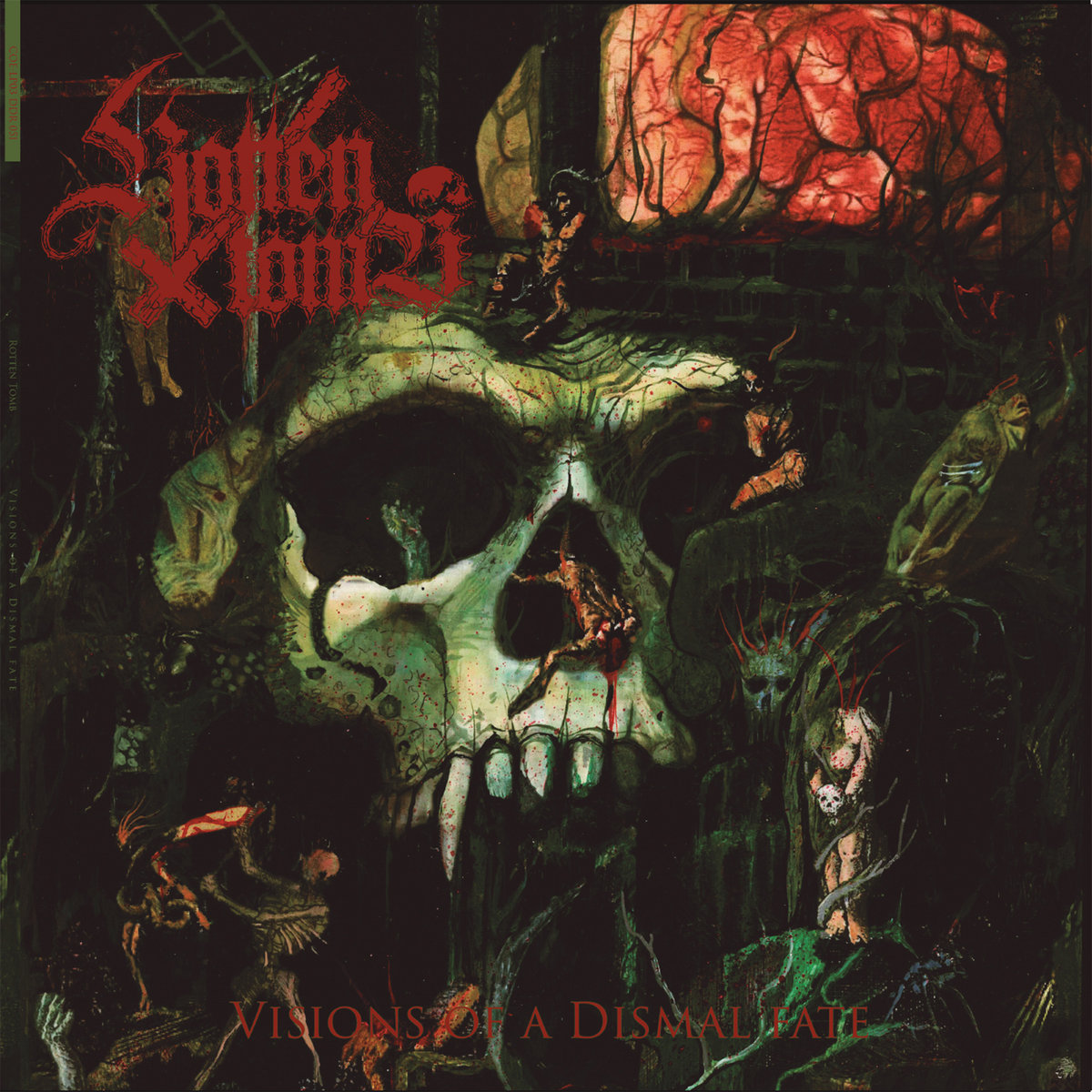 ROTTEN TOMB - Visions of Dismal Fate CD
