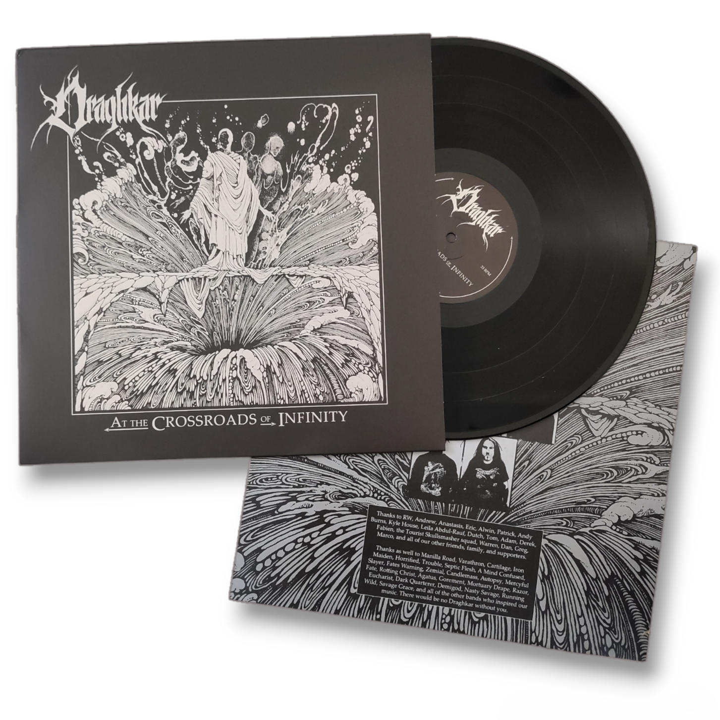 DRAGHKAR (USA) - At the Crossroads of Infinity LP (BLACK vinyl)