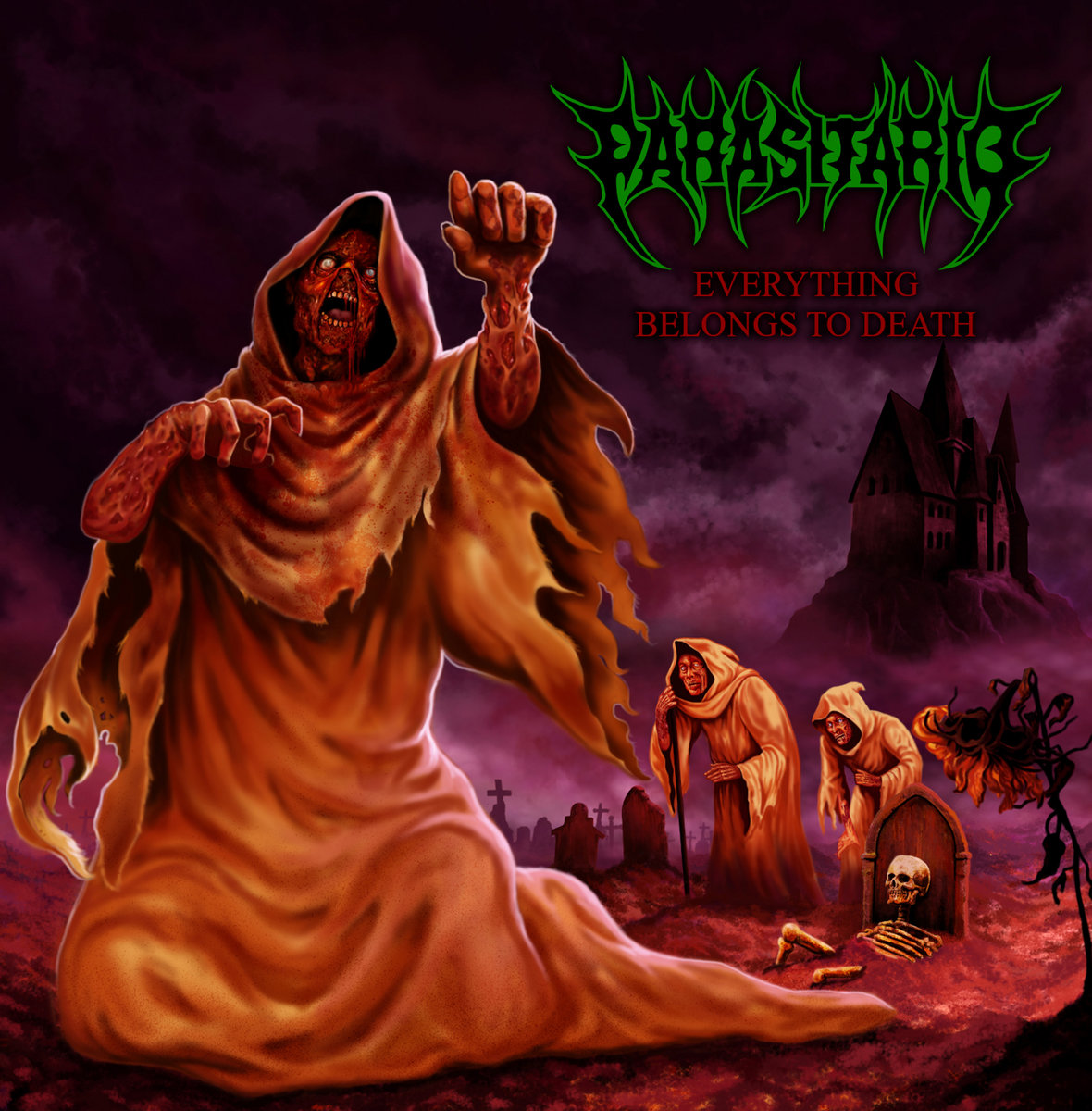 PARASITARIO - Everything Belongs to Death CD