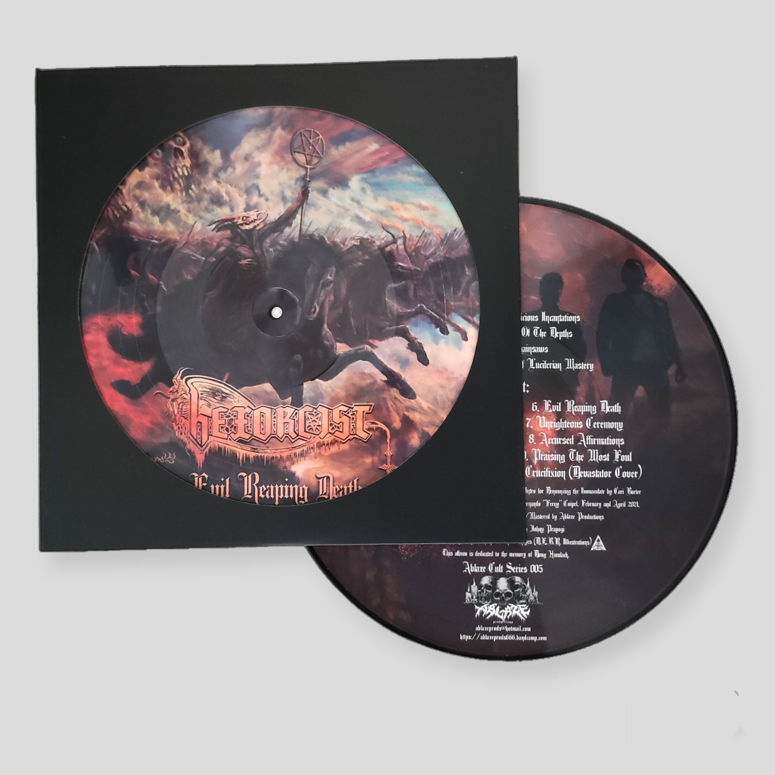HEXORCIST - Evil Reaping Death LP (PICTURE)