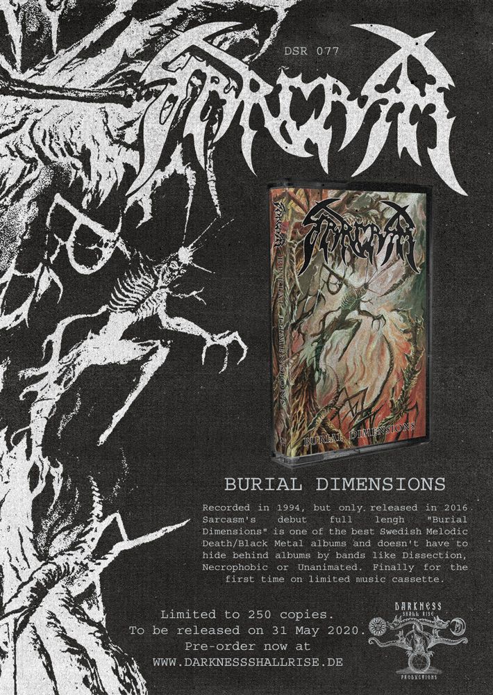 SARCASM – Burial Dimensions (CASSETTE)