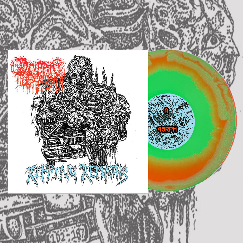 DRIPPING DECAY - Ripping Remains MLP (ORANGE WITH GREEN HAND POURED)