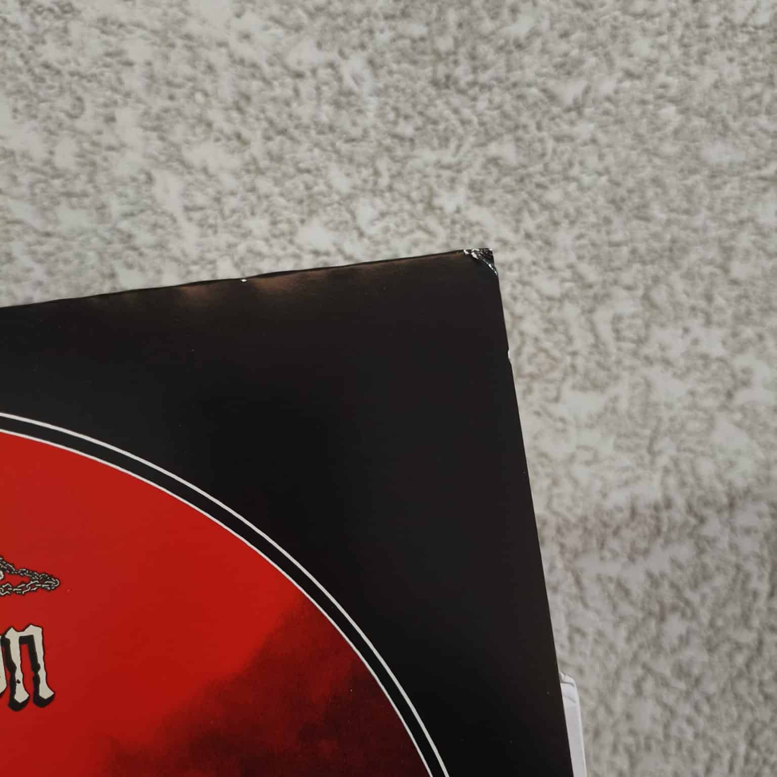 DARK MEDITATION - Polluted Temples LP (RED/BLACK) - Image 2
