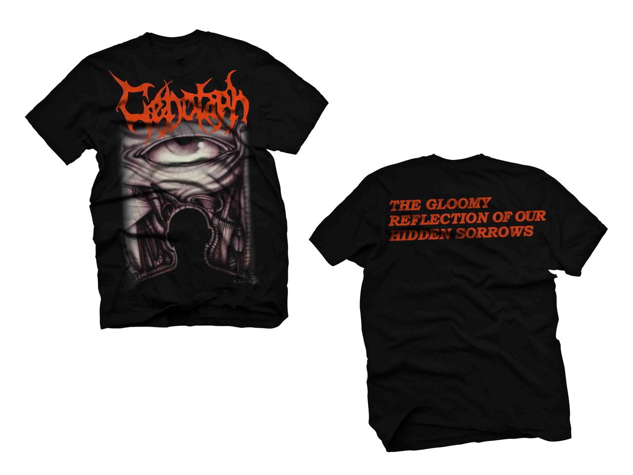 Cenotaph - The Gloomy Reflection Of Our Hidden Sorrows T-Shirt (Large)