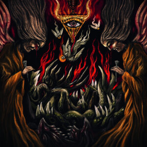 FATHER BEFOULED / EXAUGURATE - Purging Holiness 7" (Split BLACK vinyl)