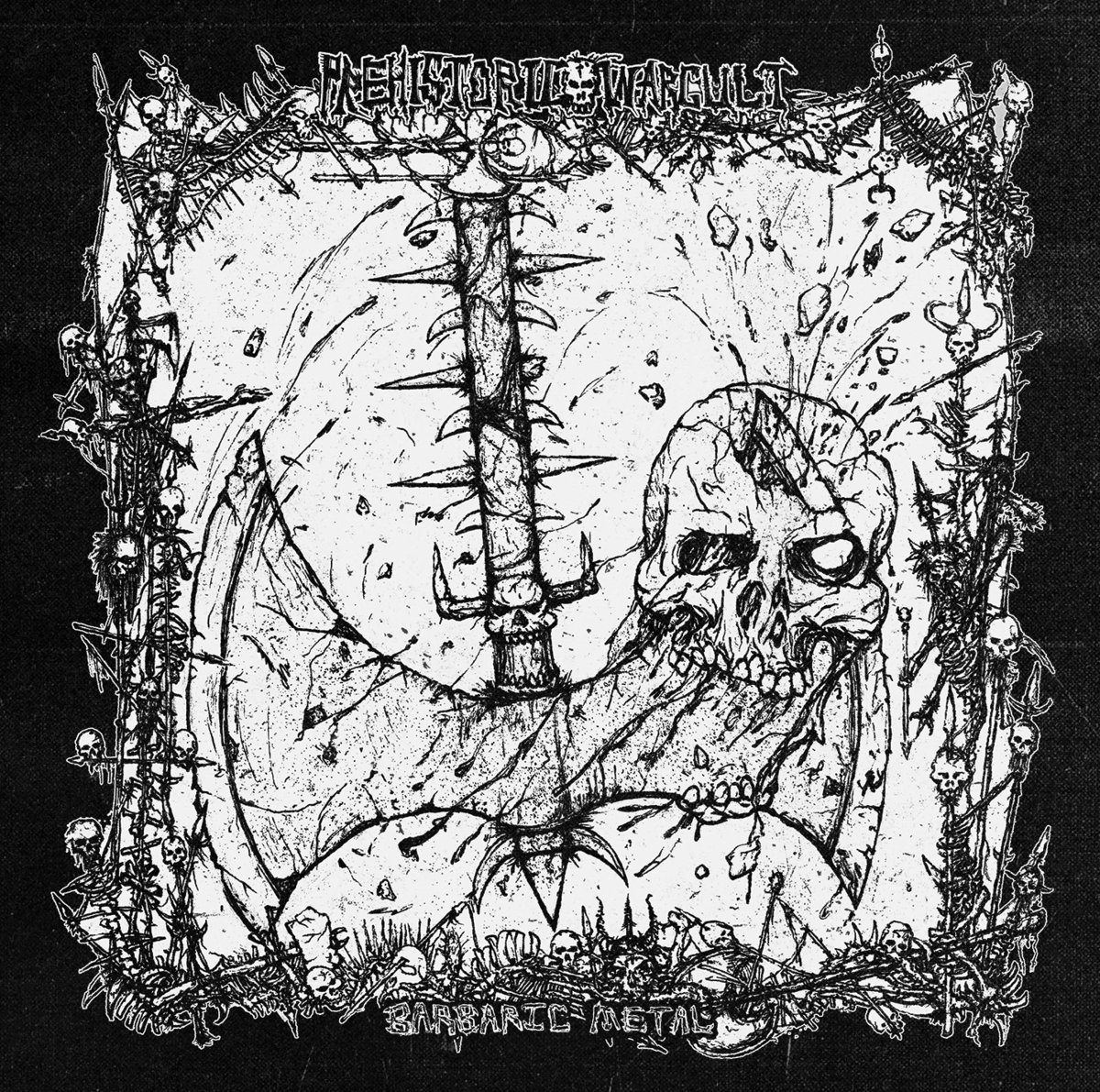 PREHISTORIC WAR CULT - Barbaric Metal CD