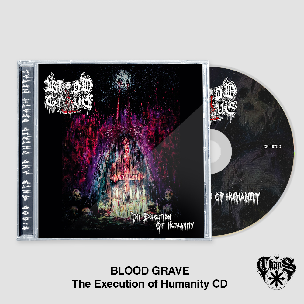 BLOOD GRAVE - The Execution of Humanity CD (PRE-ORDER)