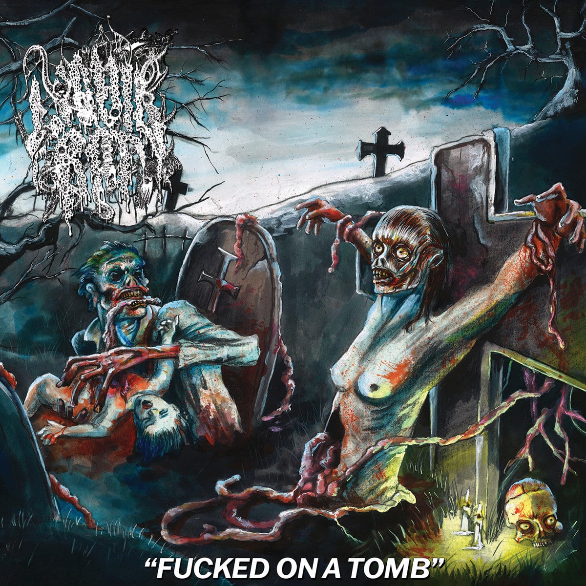 LIQUID ROT - Fucked on a Tomb MCD